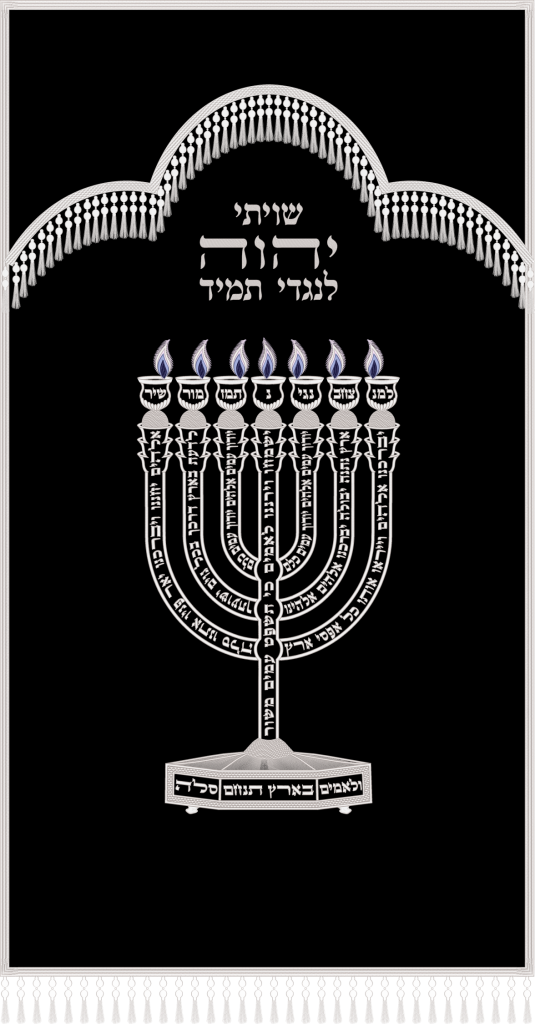 Luxury Materials Used in a Magnificent Torah Covering from Hichala (כיסוי תורה מפואר)