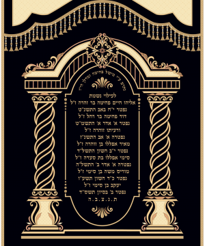Torah Scroll Cover in Modern Design: A New Era of Sacred Aesthetics (מעיל לספר תורה בעיצוב מודרנ)