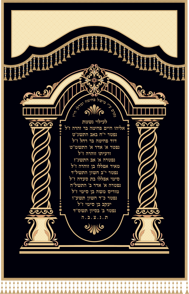 Torah Scroll Cover in Modern Design: A New Era of Sacred Aesthetics (מעיל לספר תורה בעיצוב מודרנ)