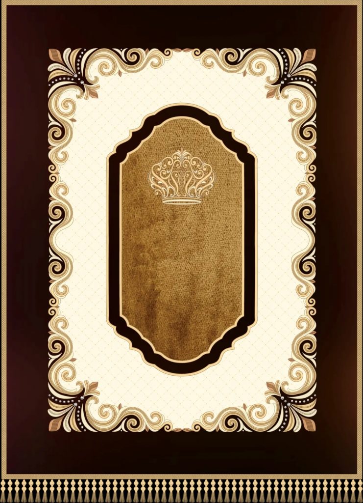 Decorative Frame Curtains with Leather Trim: A Statement of Luxury. פרוכת מסגרת עיטורים בשילוב עור אמיתי: הצהרה של יוקרה והדר לבית הכנסת